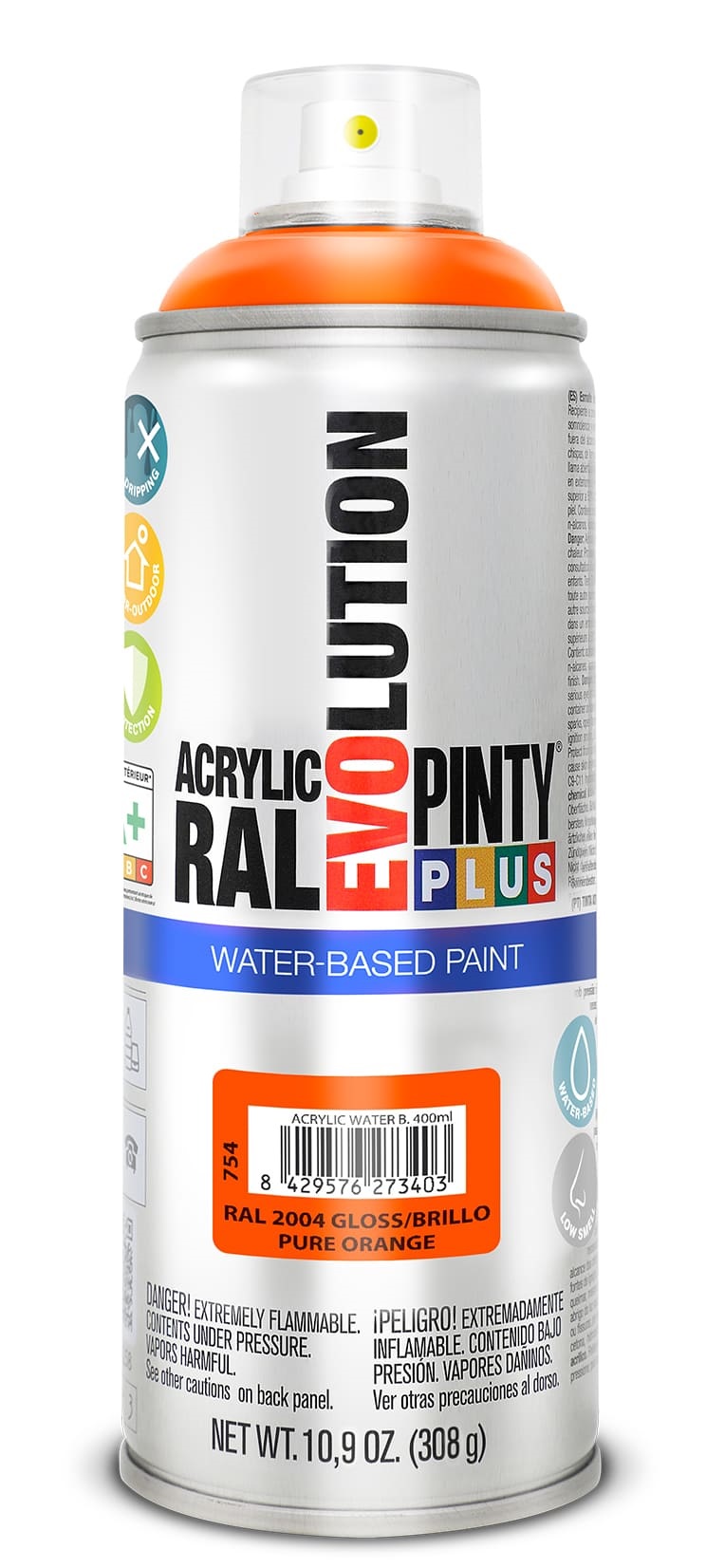 Pintyplus Evolution ACRYLIC WATER-BASED spray paint